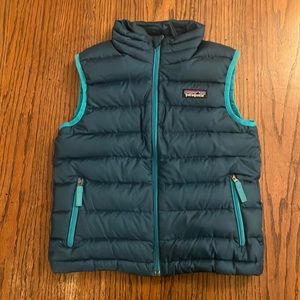 Patagonia Kids Down Sweater Vest - size 5-6